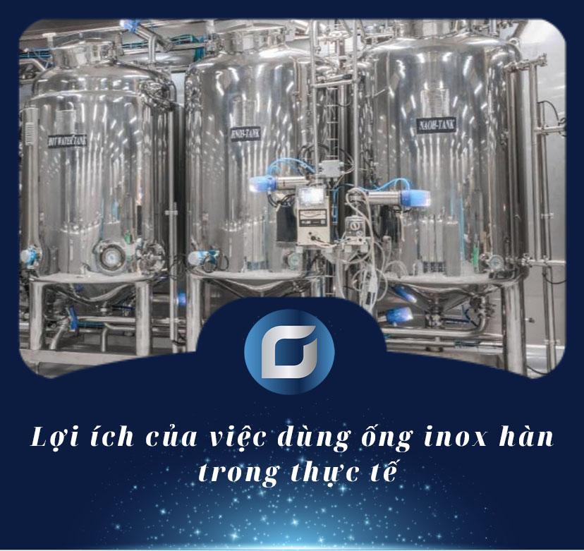 lợi ích của việc dùng ống inox hàn