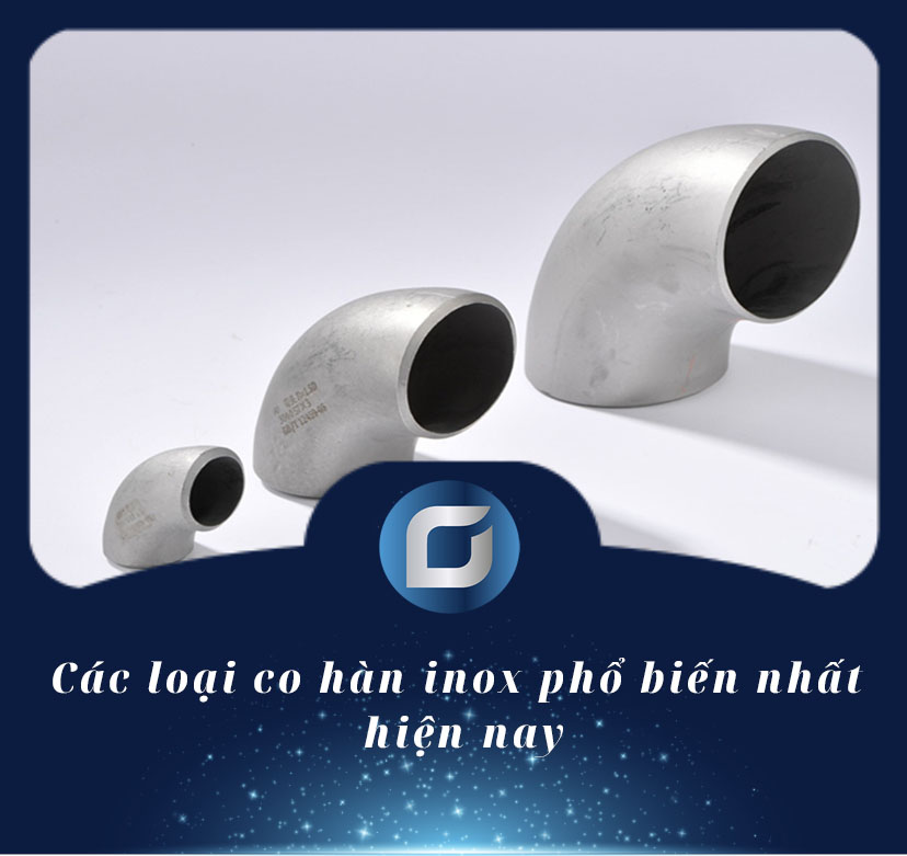 Các loại co hàn inox