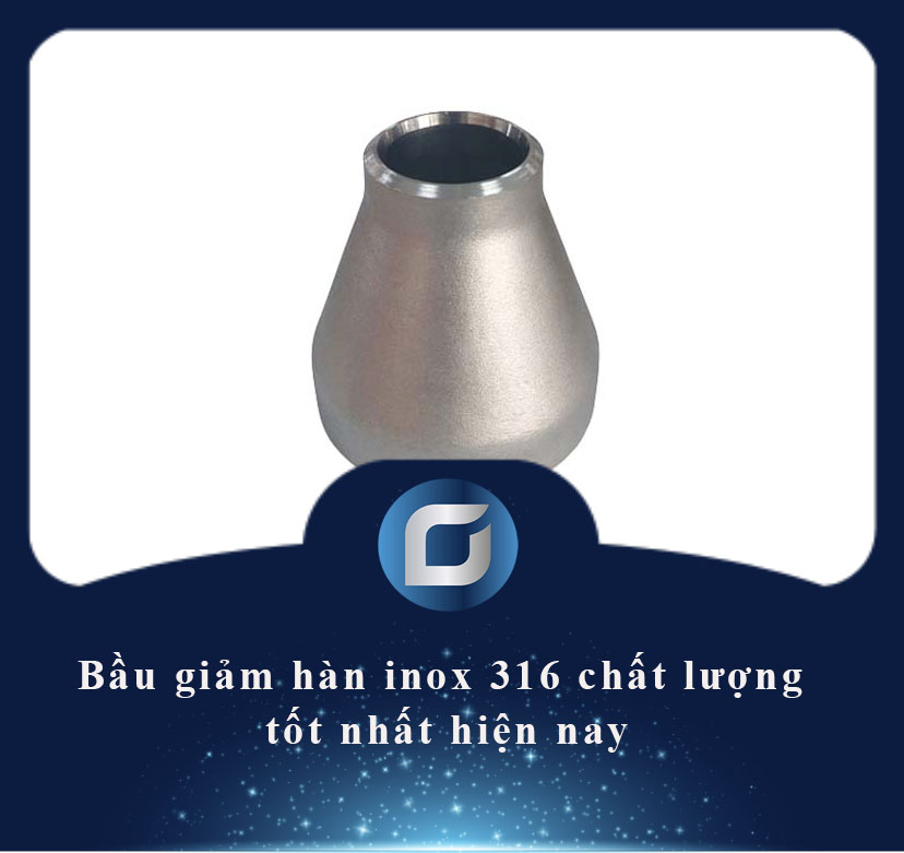 bầu giảm hàn inox 316