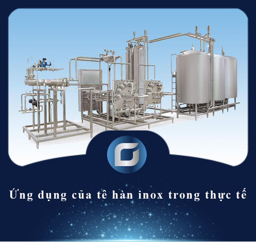 ứng dụng của tê hàn inox