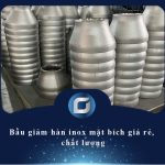 bầu giảm hàn inox mặt bích