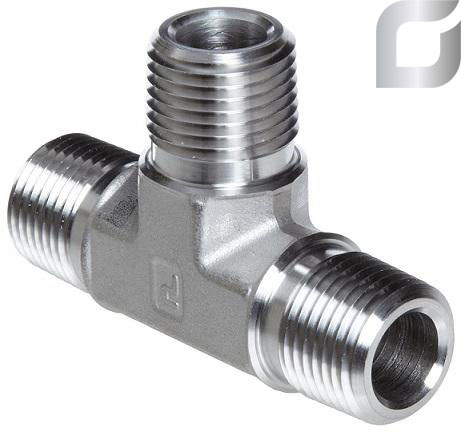 Tê ren inox 304
