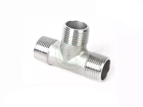 tê ren inox 201