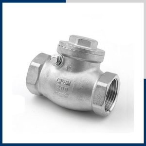 van ren 1 chiều lá lật inox
