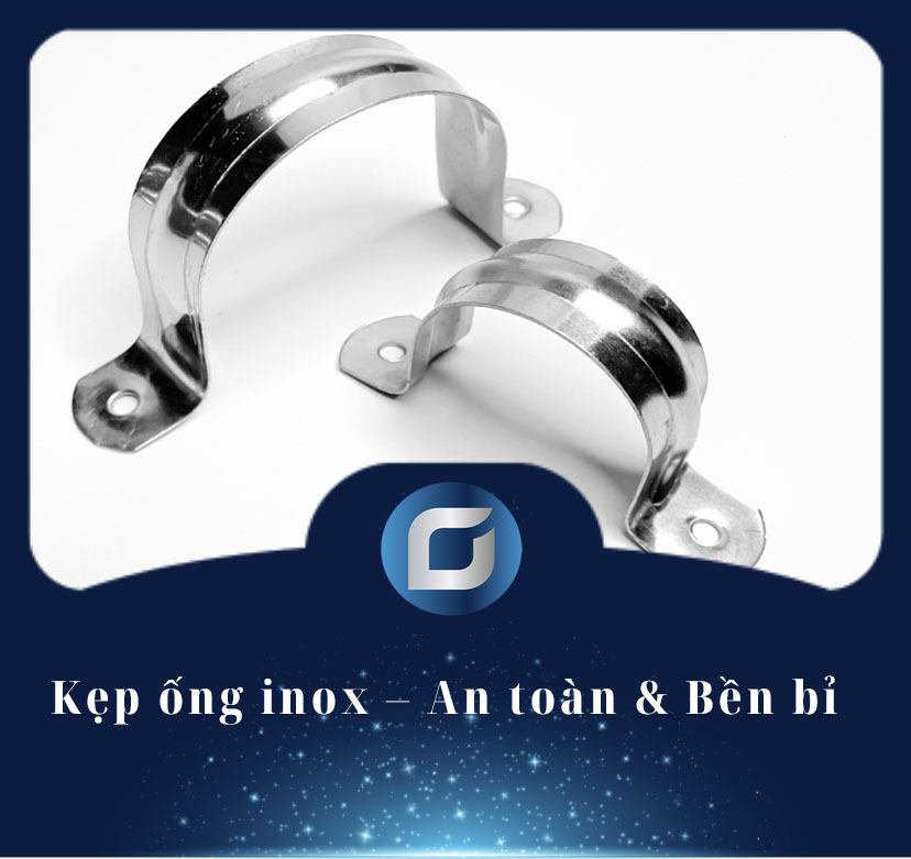 kẹp ống inox