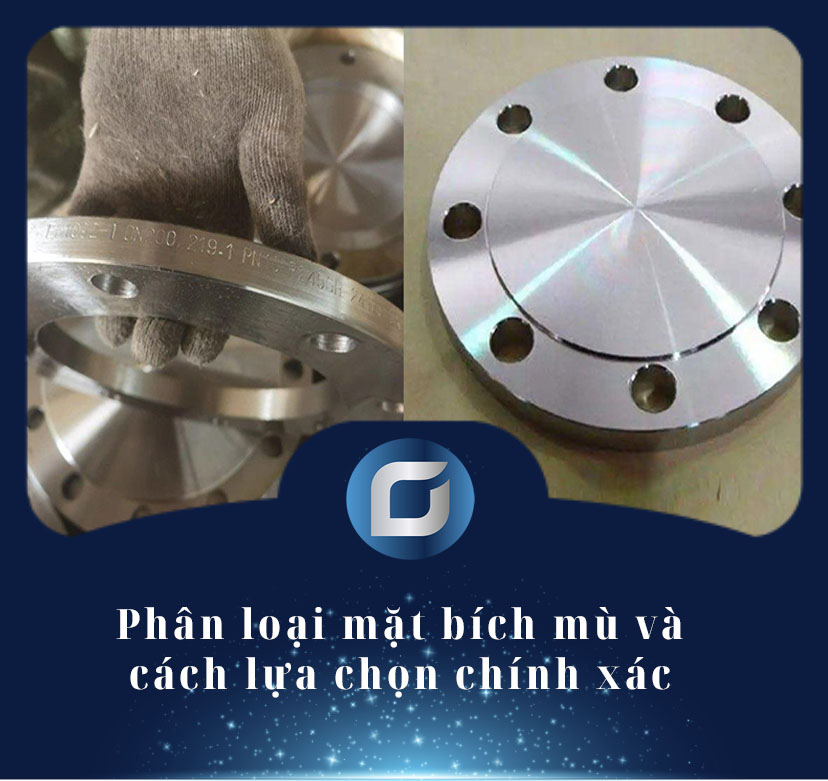 phân loại mặt bích mù