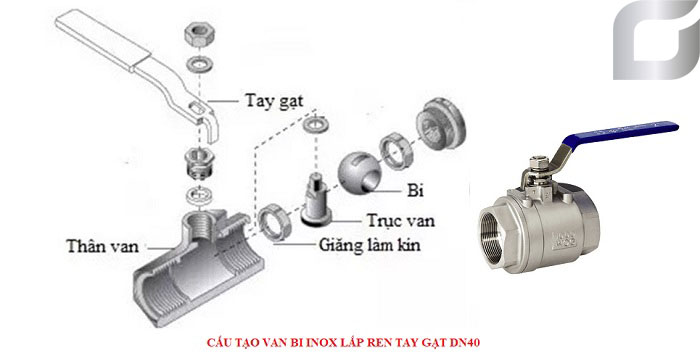 van ren d40mm giá rẻ