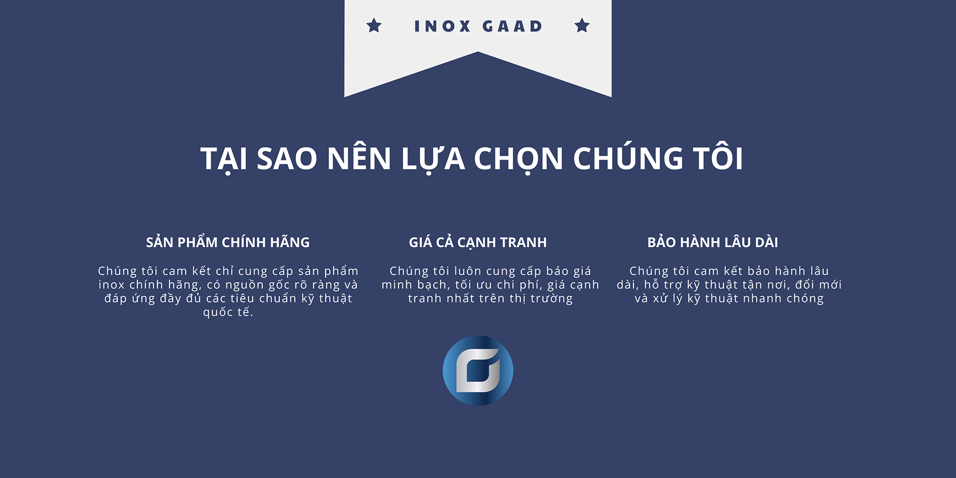 tại sao lựa chọn chúng tôi