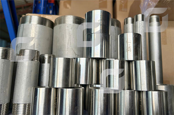 nối 2 đầu ren ngoài inox