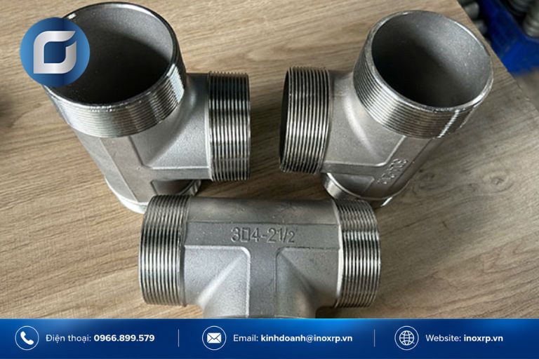 Thông số kỹ thuật quan trọng của tê ren ngoài inox