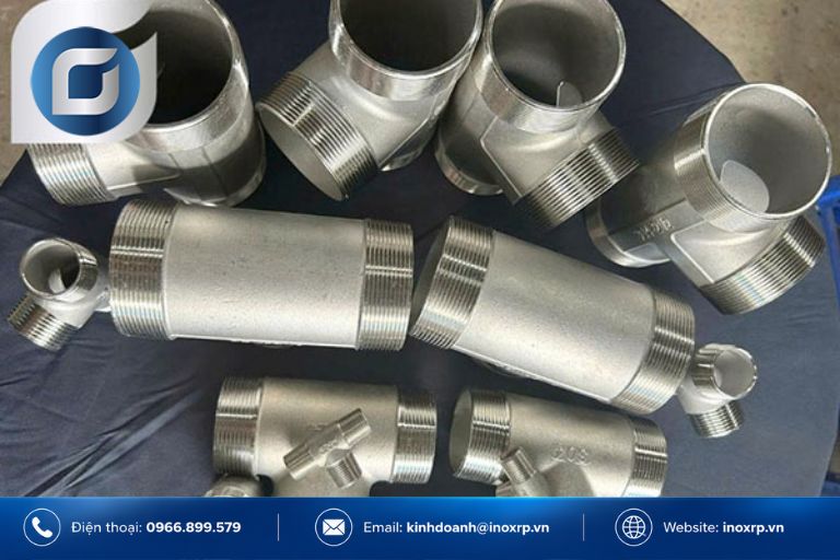 Khái niệm tê ren inox và vai trò trong hệ thống đường ống