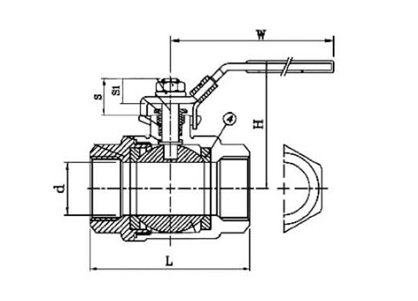 cấu tạo van ren dn32
